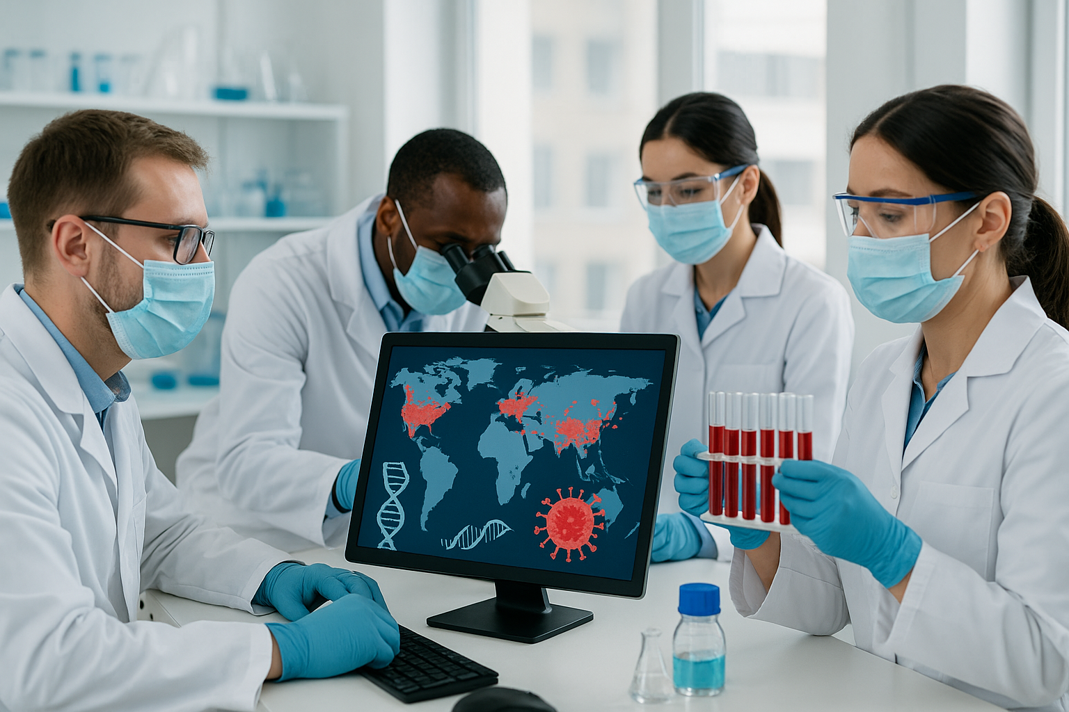 Bioinformatica e epidemie globali